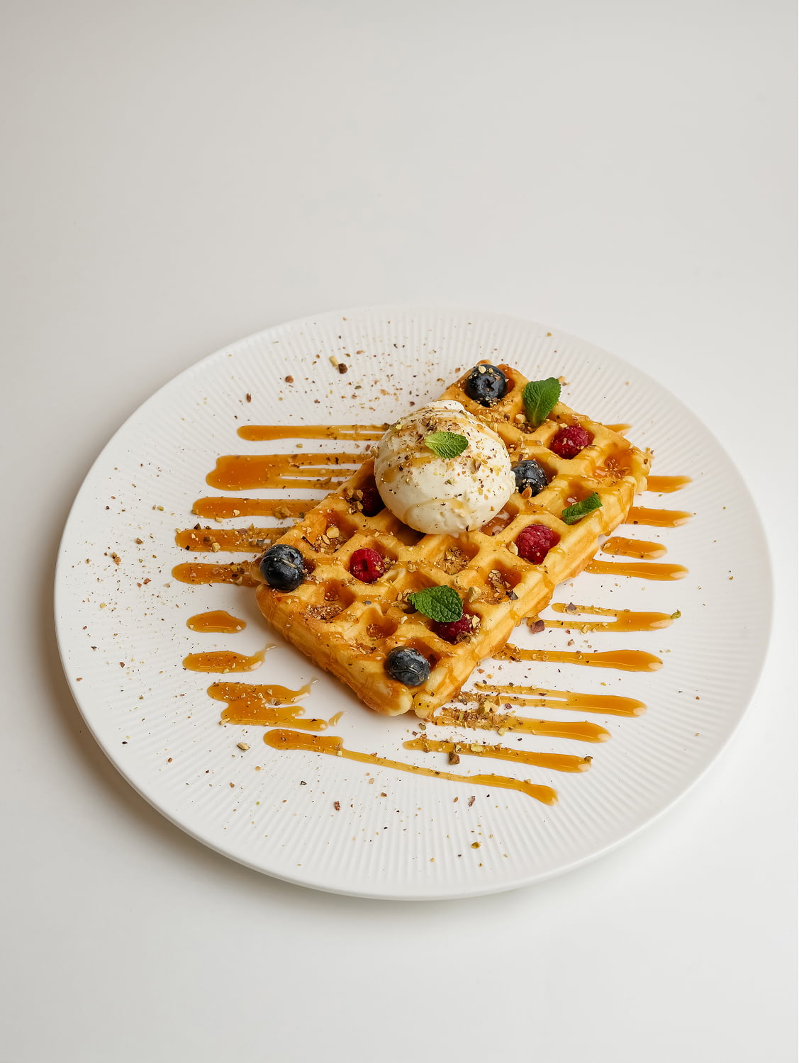 Salted Caramel Waffle